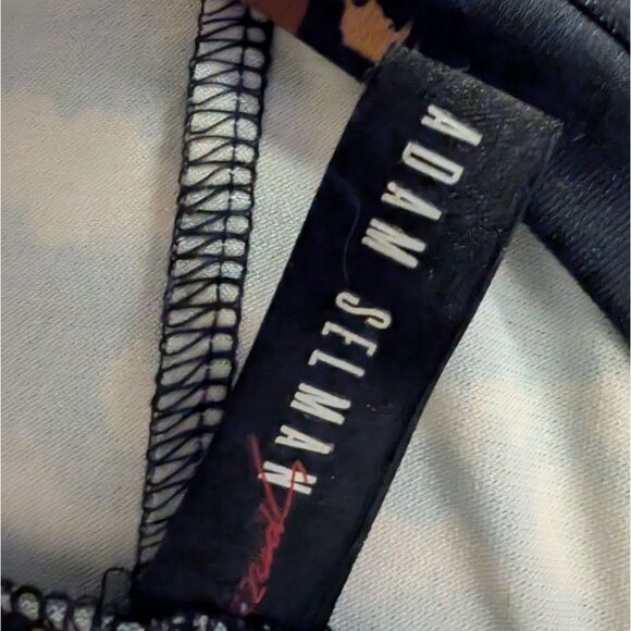 Adam Selman Animal Print Long Tiger Print Sleeveless Slit Maxi Dress Medium - Picture 8 of 11